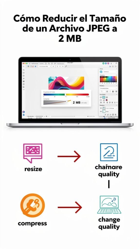 reducir el tamaño de un archivo JPEG