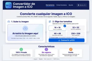 Convertidor de Imagen a ICO