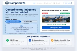 comprimir imágenes sin perder calidad