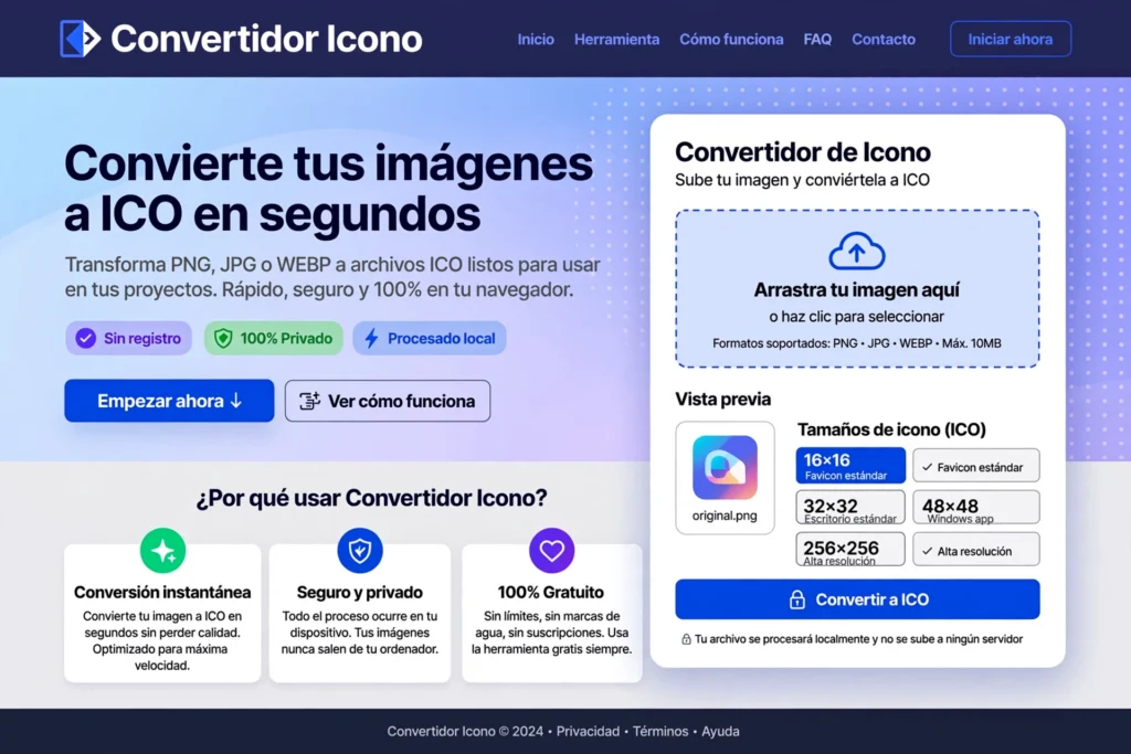 convertidor icono