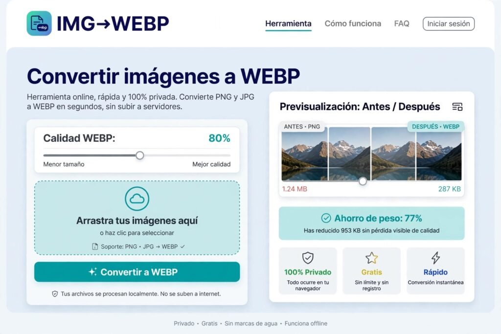 convertir imágenes a WEBP